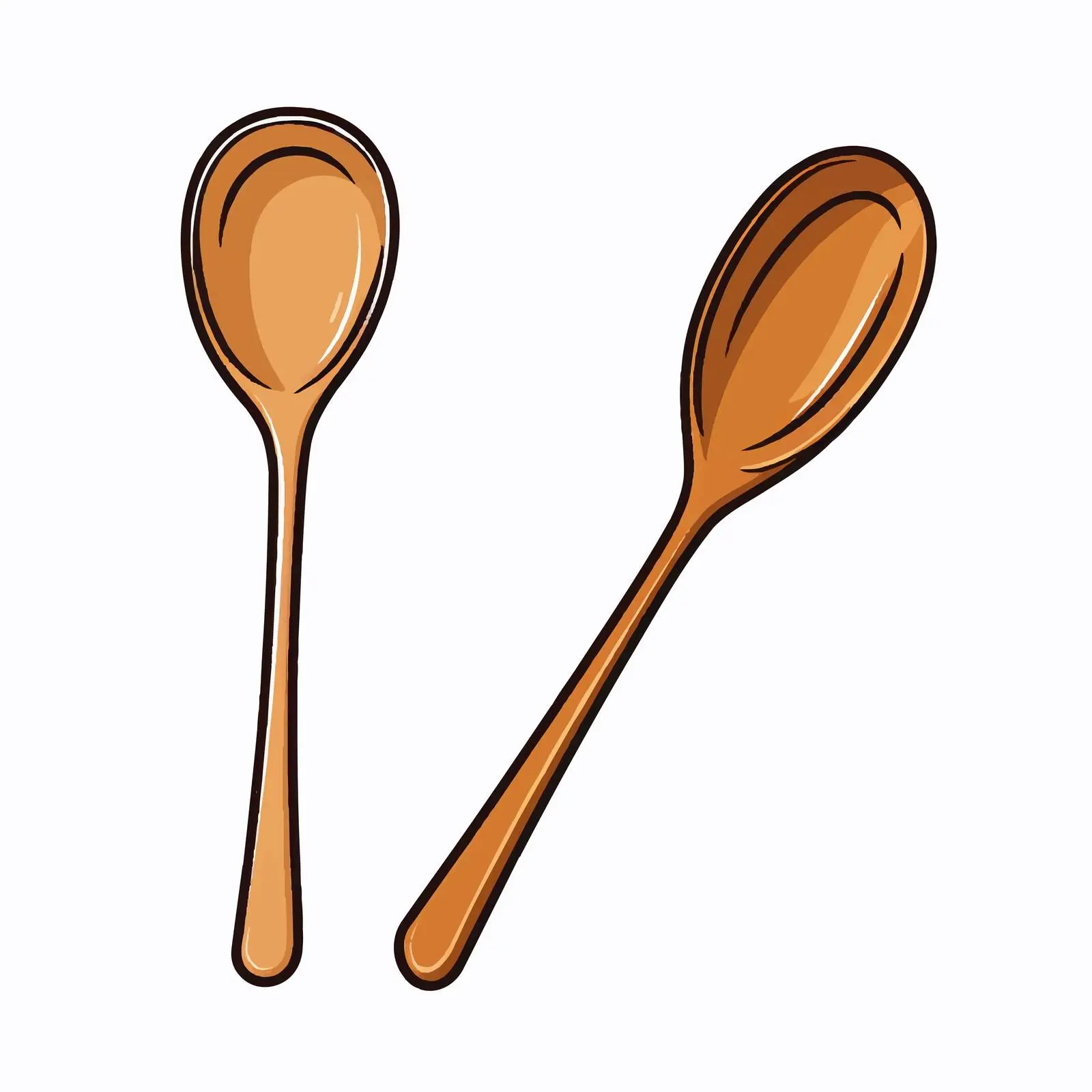 Elegant Spoon Design for Dining and Culinary Use — free download from Dotvec