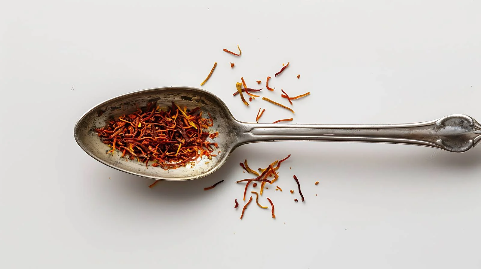 Saffron Threads on Spoon — free download from Dotvec