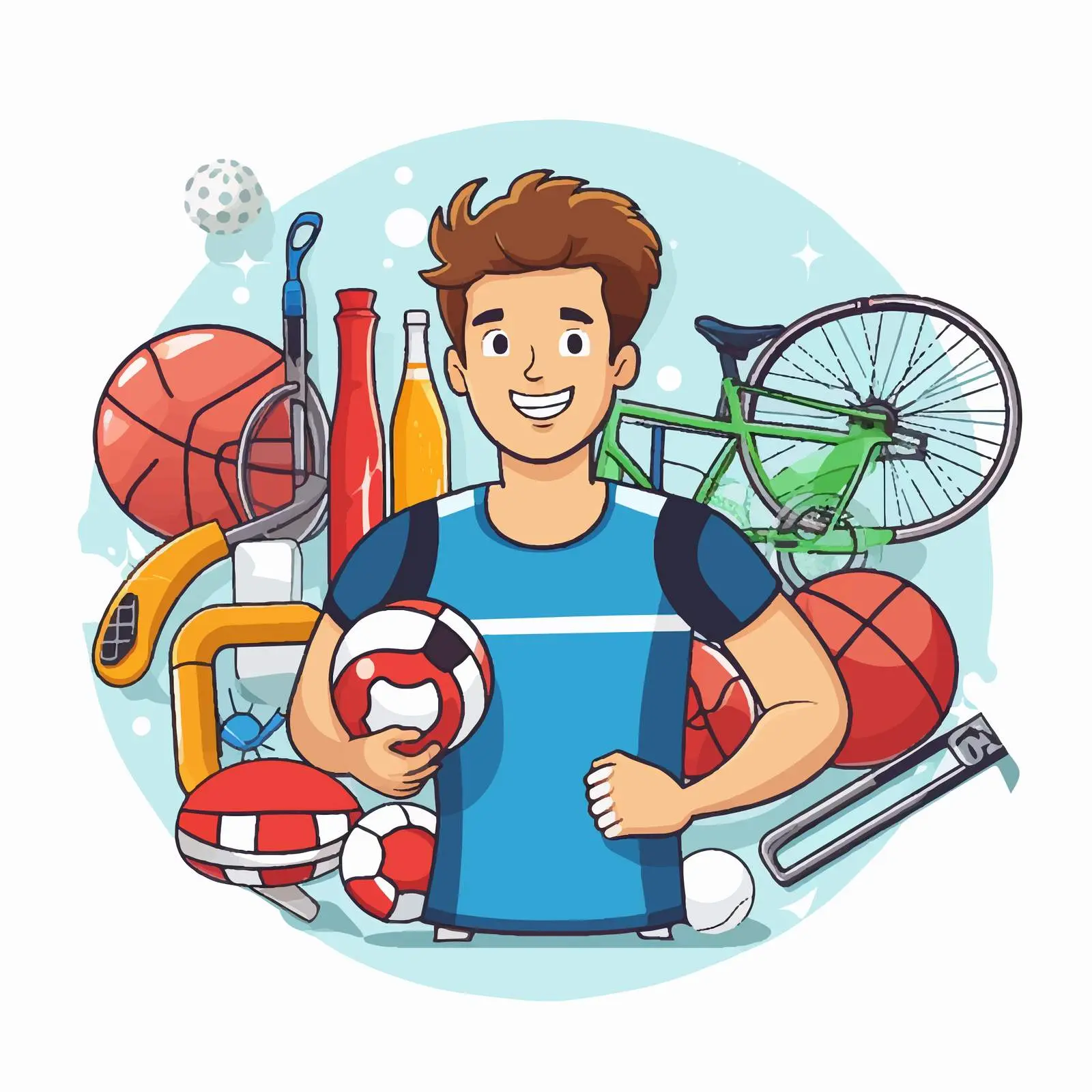 Sport Concept Icon Design Vector Illustration — free download from Dotvec