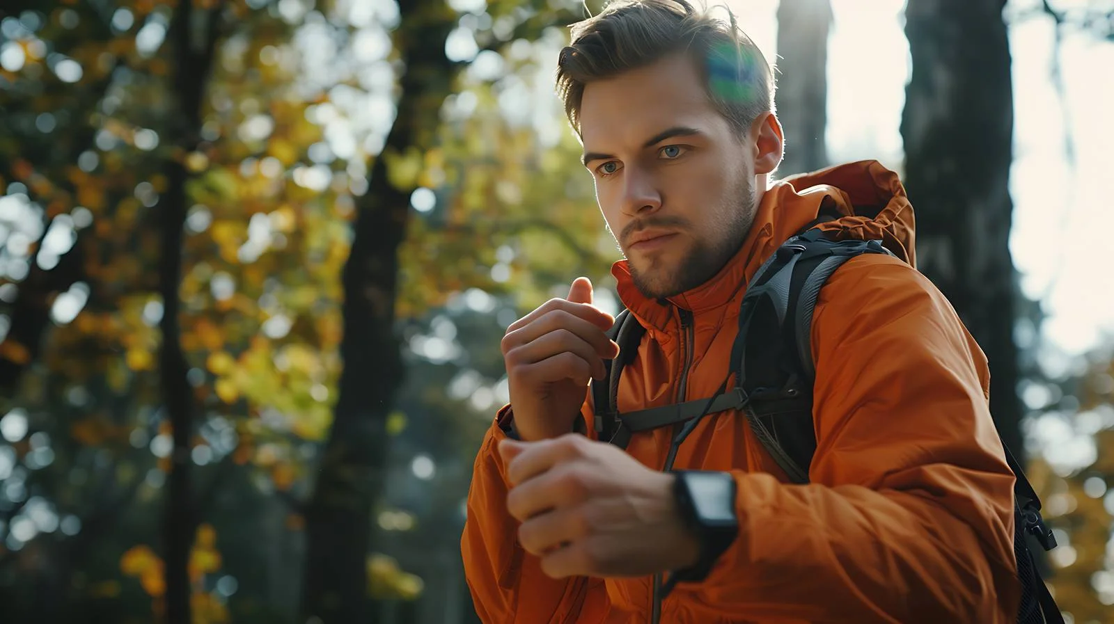 Athlete Monitoring Performance with Smartwatch – free checking image from Dotvec