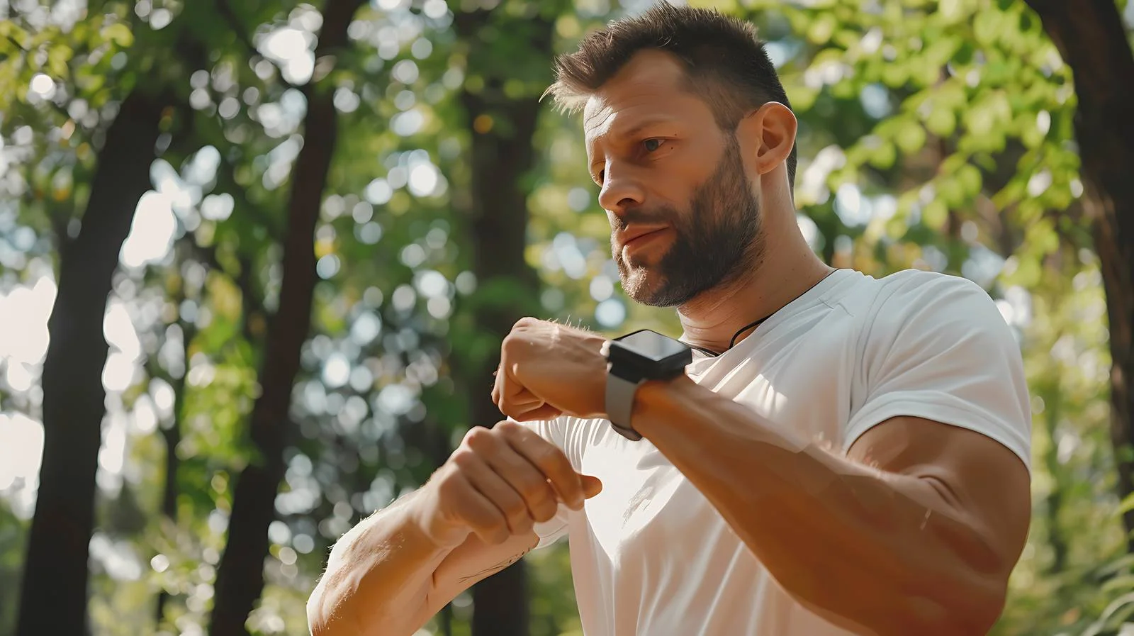 Athlete Monitoring Smartwatch Training Session — free download from Dotvec