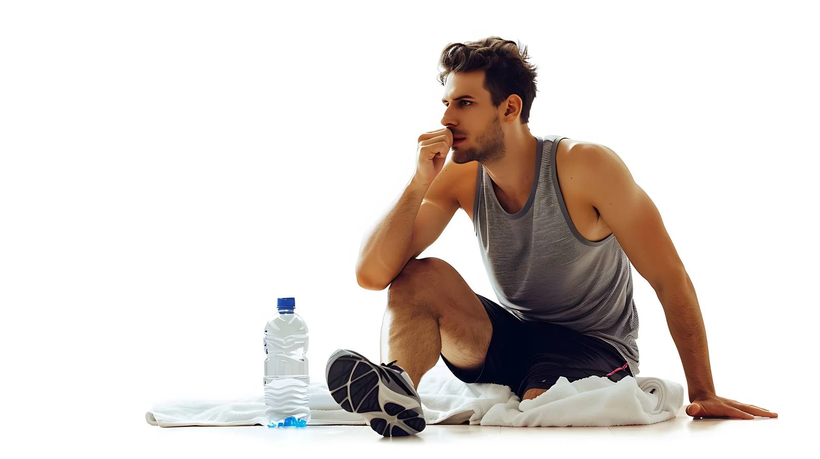 Athlete Resting Post Exercise — free download from Dotvec