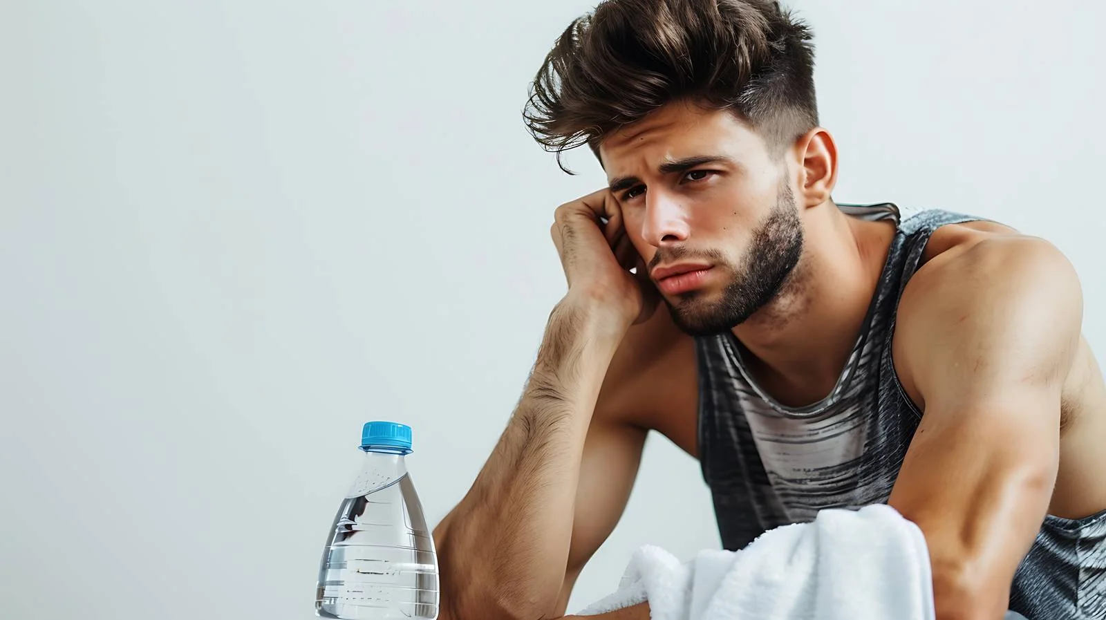 Athlete Resting After Running — free download from Dotvec