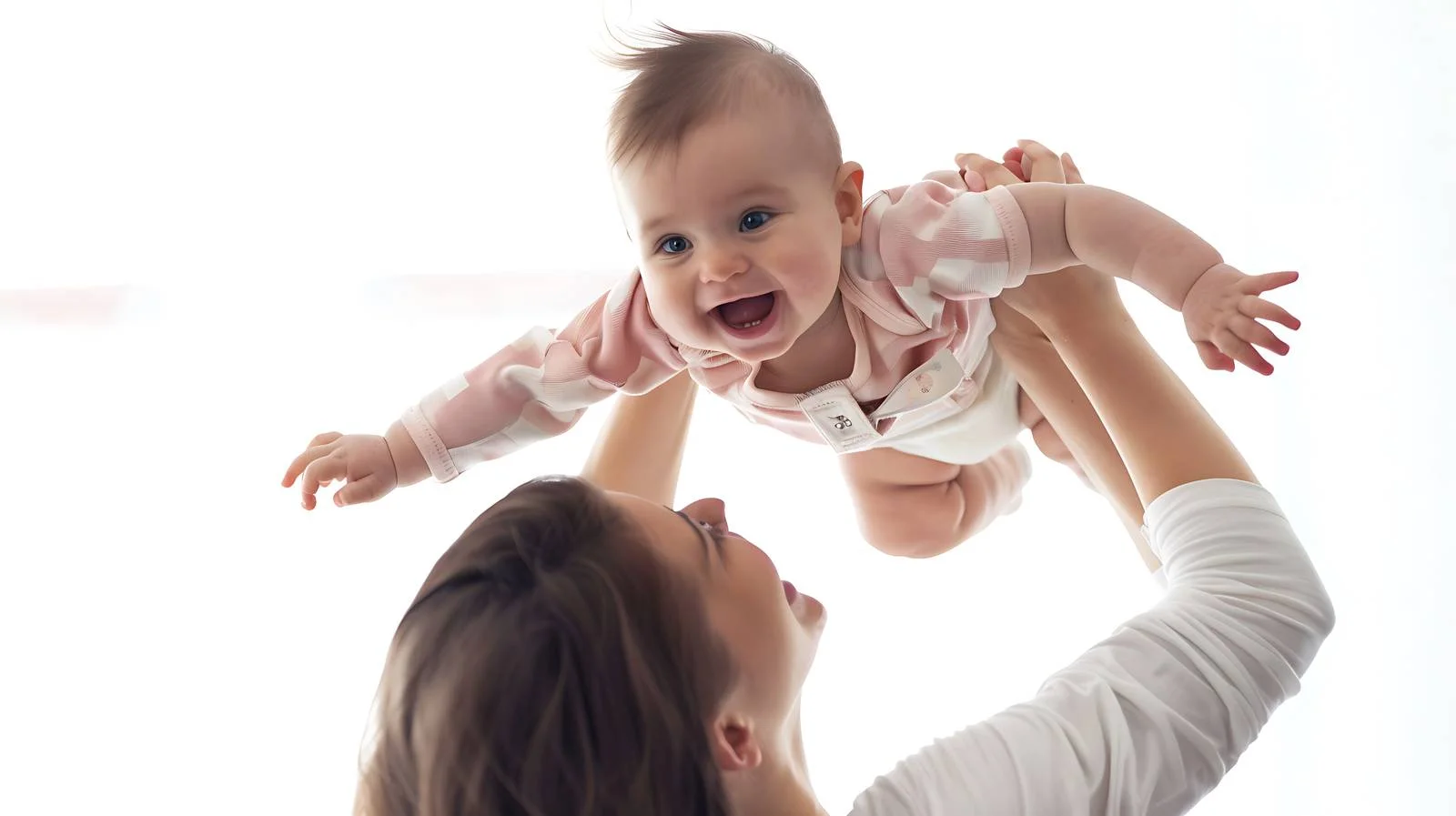 Active Mom and Joyful Child Interaction — free download from Dotvec