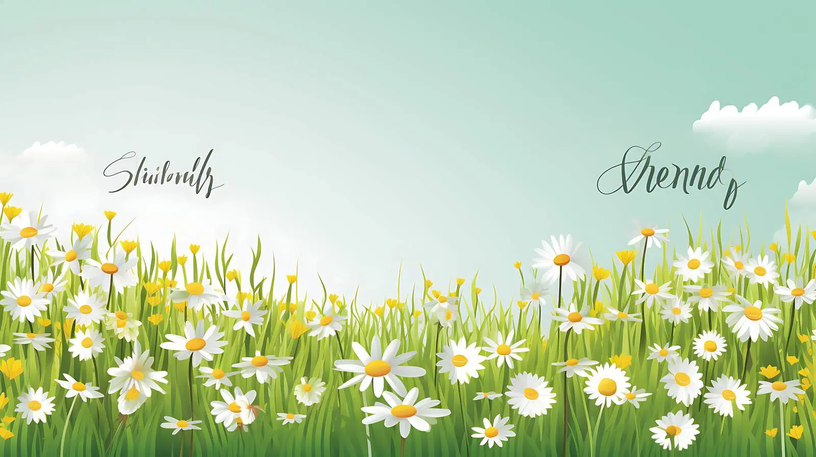 Tranquil Spring Meadow Landscape — free download from Dotvec