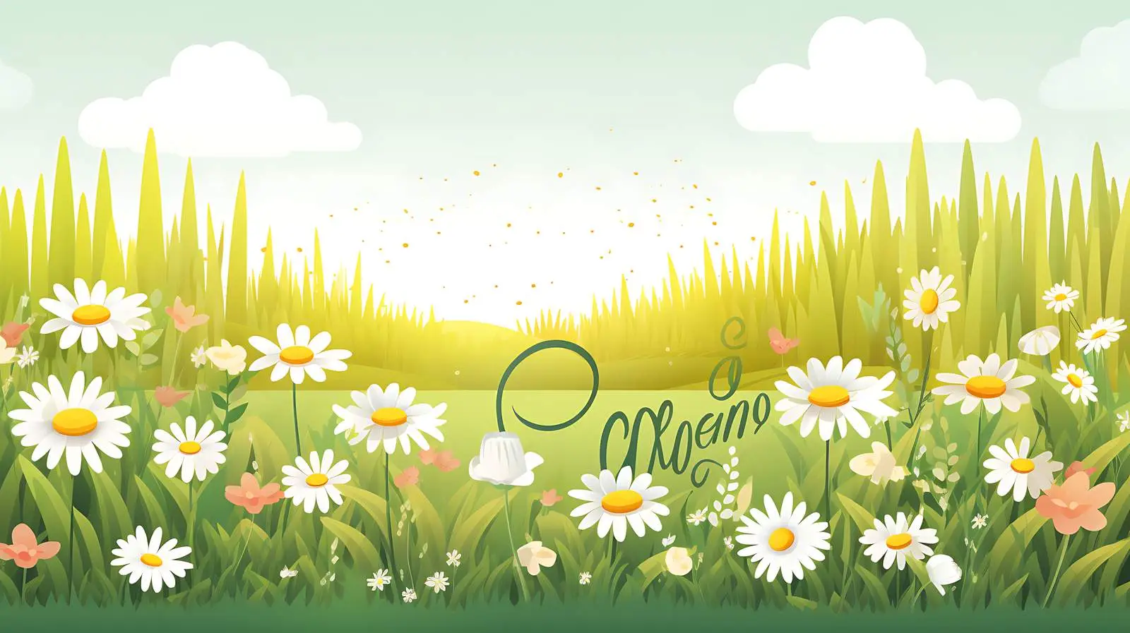 Tranquil Spring Meadow — free download from Dotvec