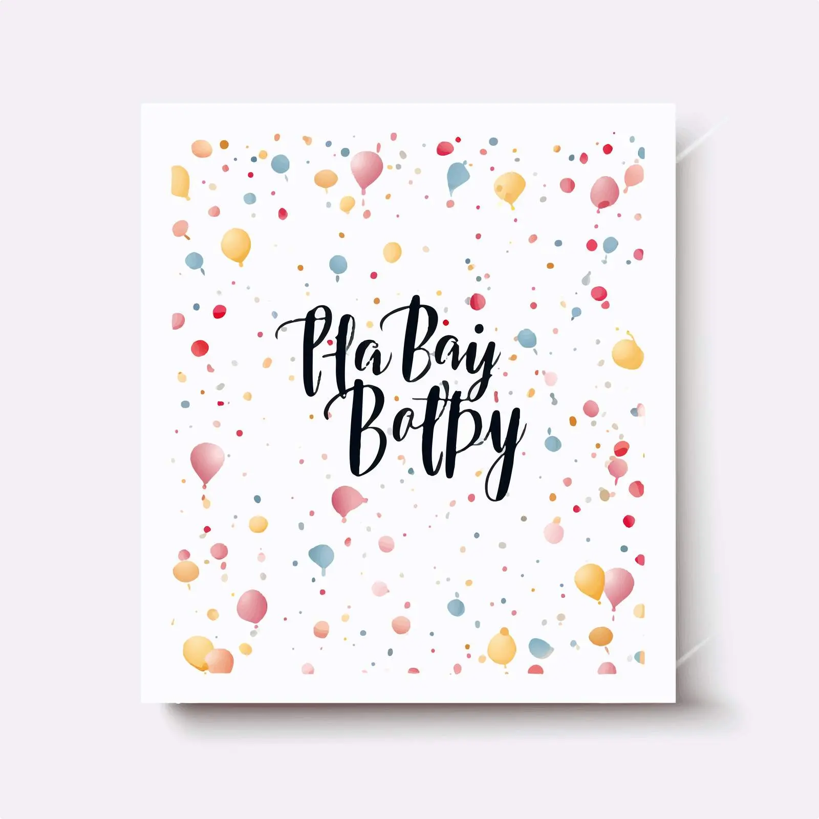 Happy Birthday Greeting Card Template Vector Design — free download from Dotvec