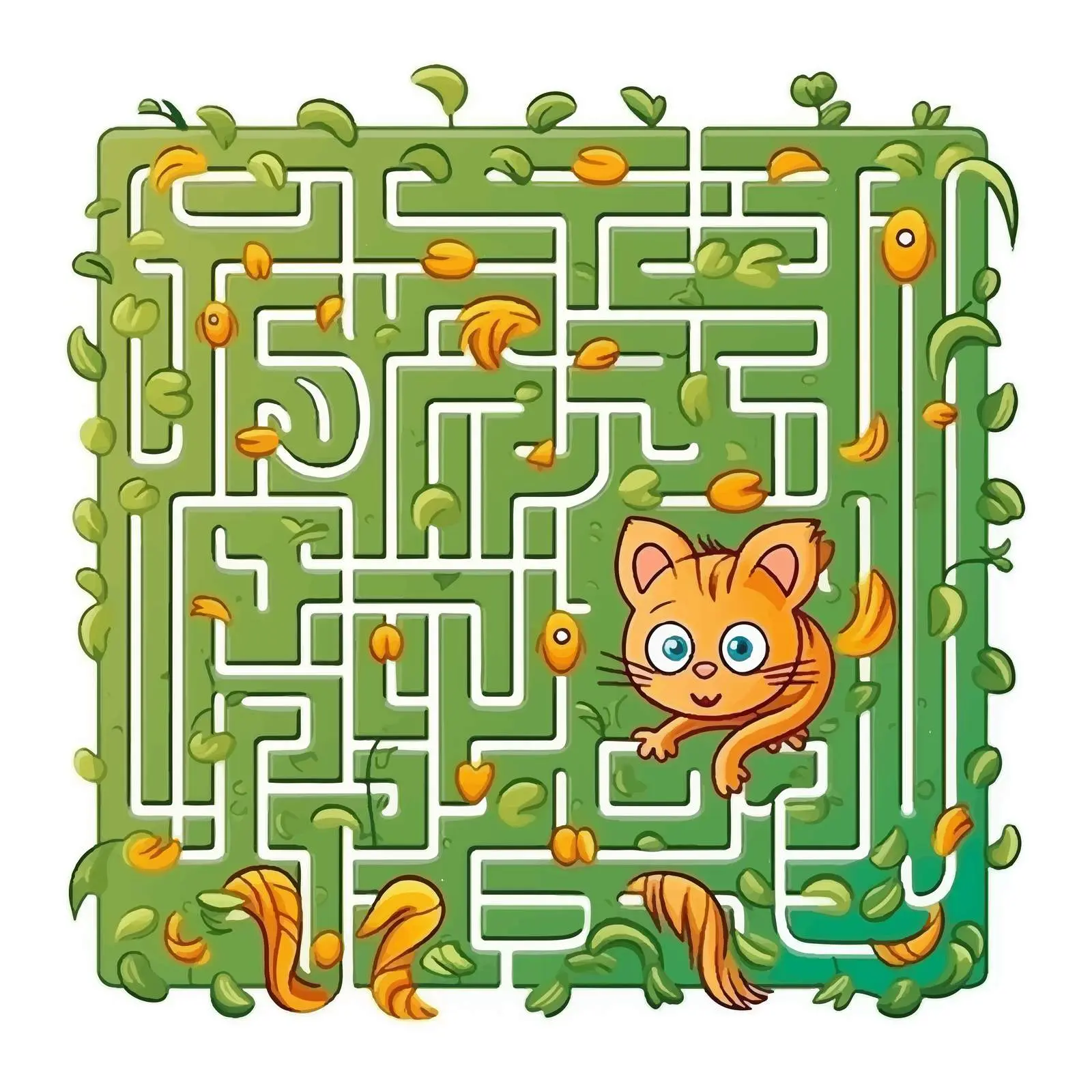 Square Maze Puzzle Game for Kids — free download from Dotvec