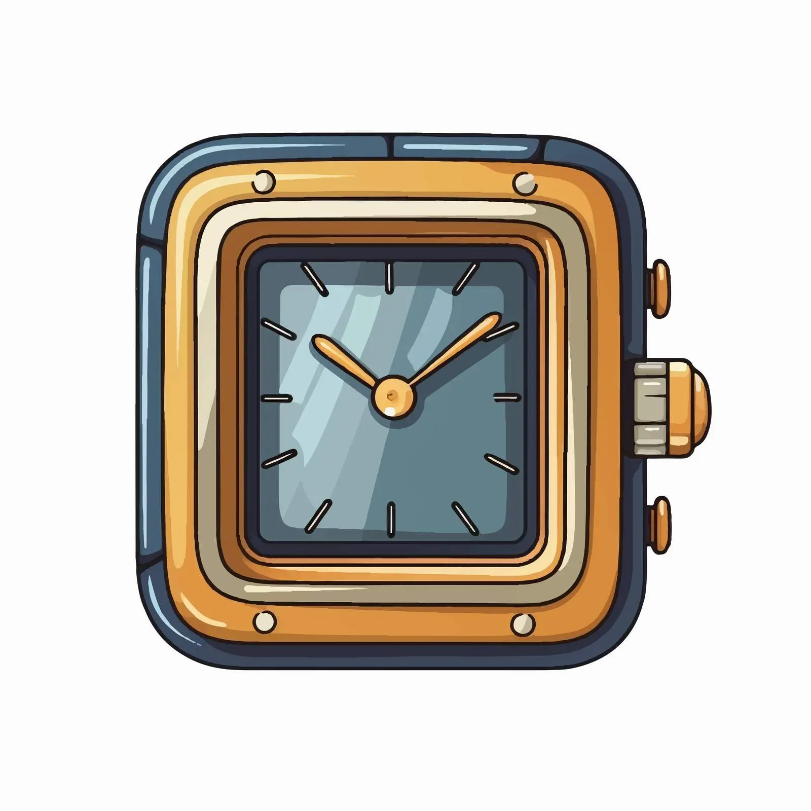 Square Watch with Lens Icon Vector Design — free download from Dotvec