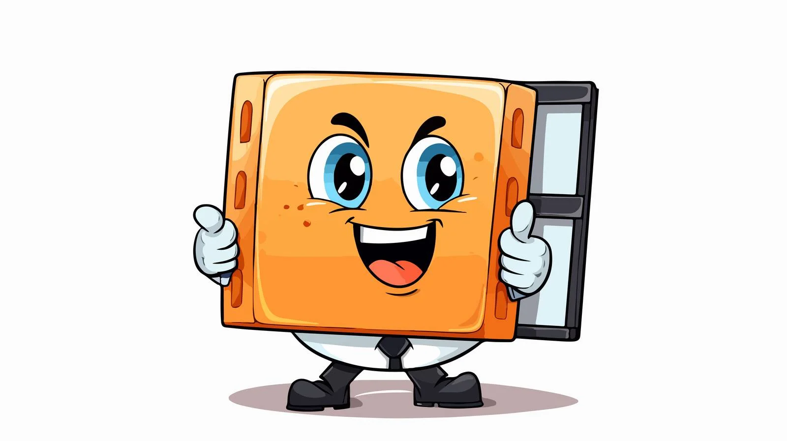 Director Clapper Cartoon Sticker — free download from Dotvec