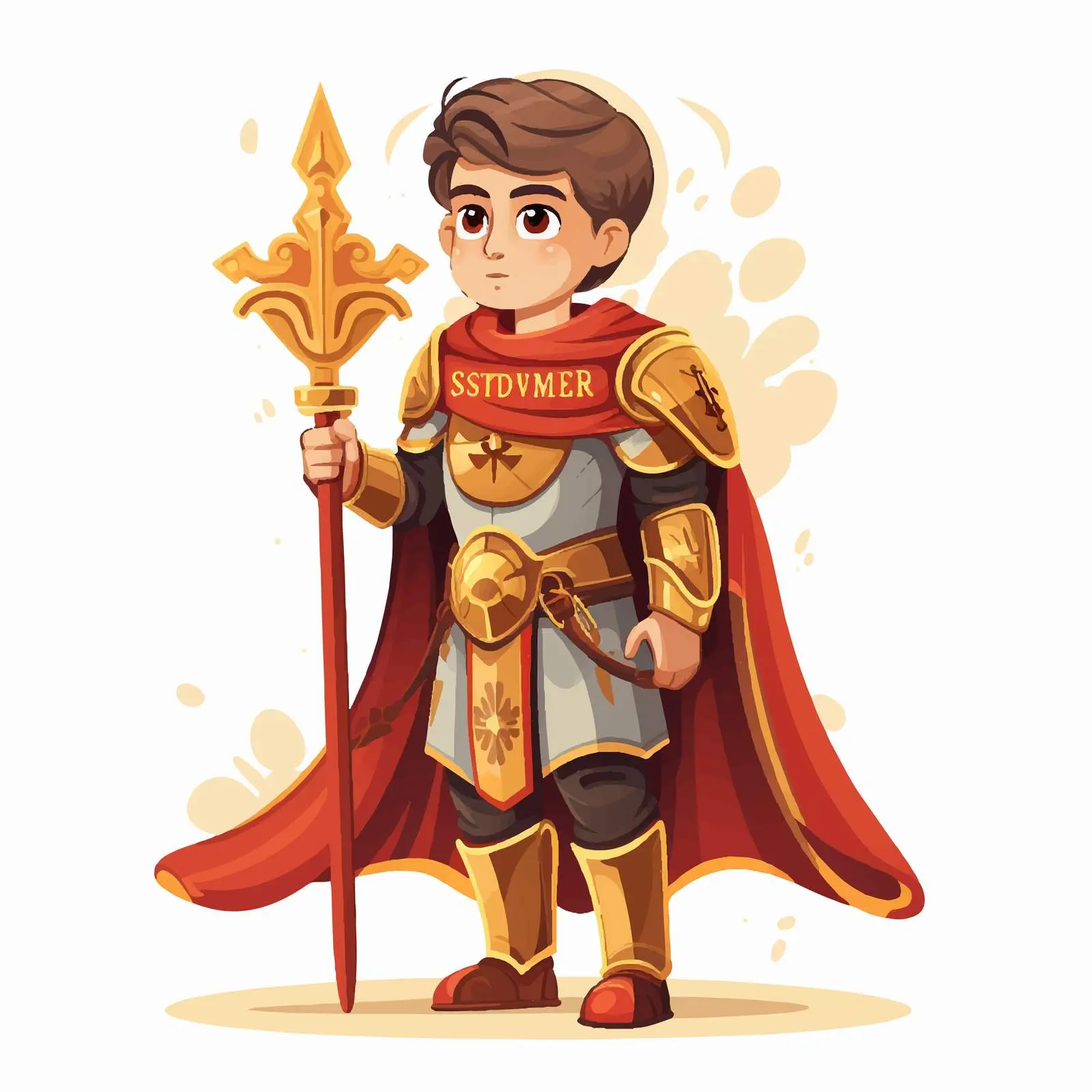 St. Demetrius of Salonica Byzantine Illustration — free download from Dotvec