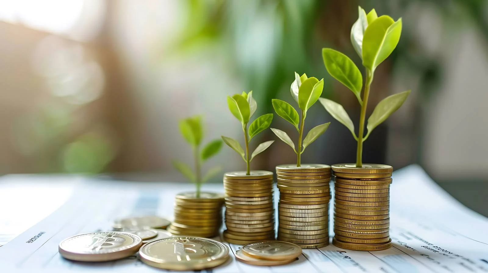 Financial Savings Stack Image — free download from Dotvec