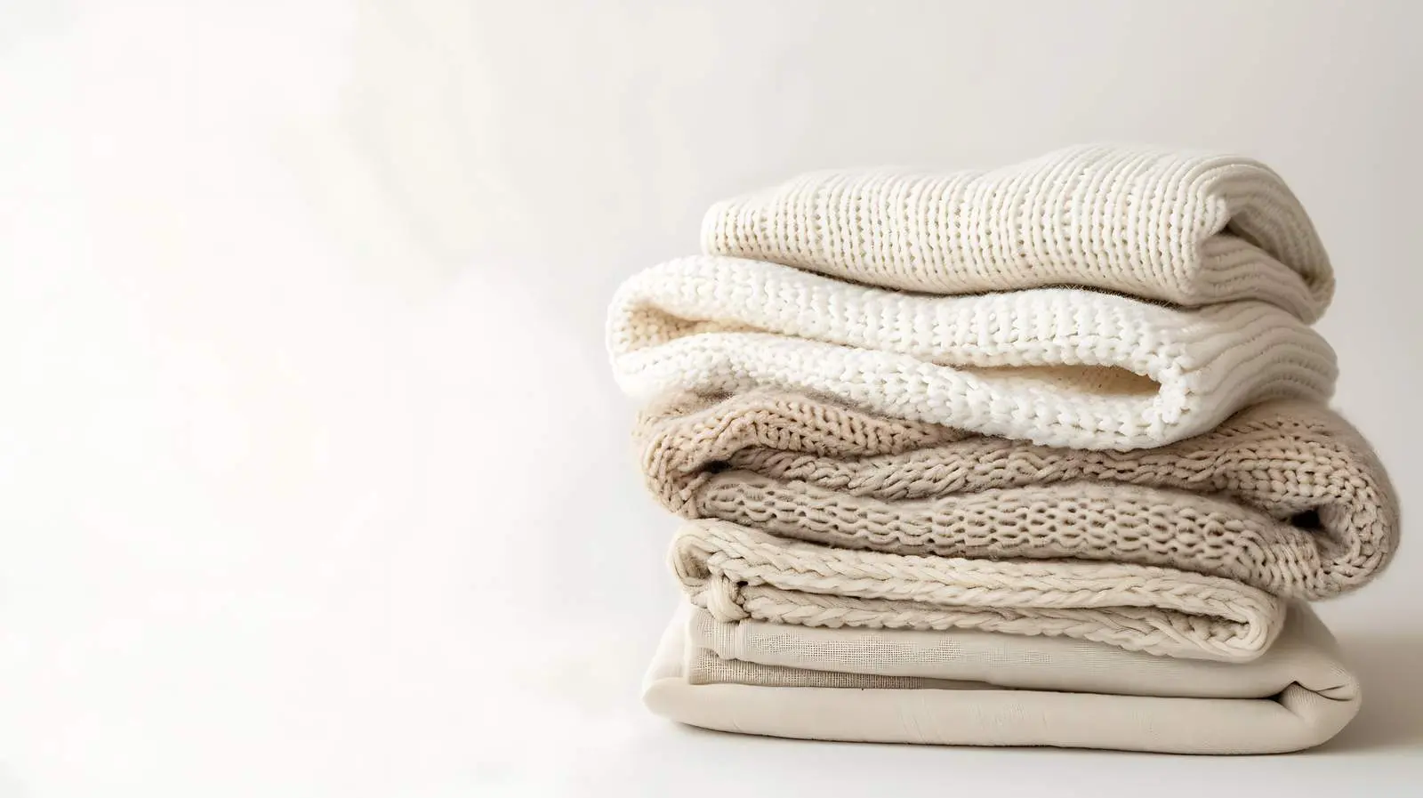 Neutral Pastel Beige Newborn Baby Clothes Stack – free fashion for infants image from Dotvec