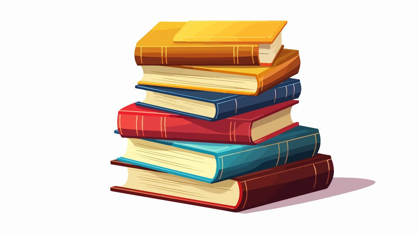 High-Quality Book Stack — free download from Dotvec