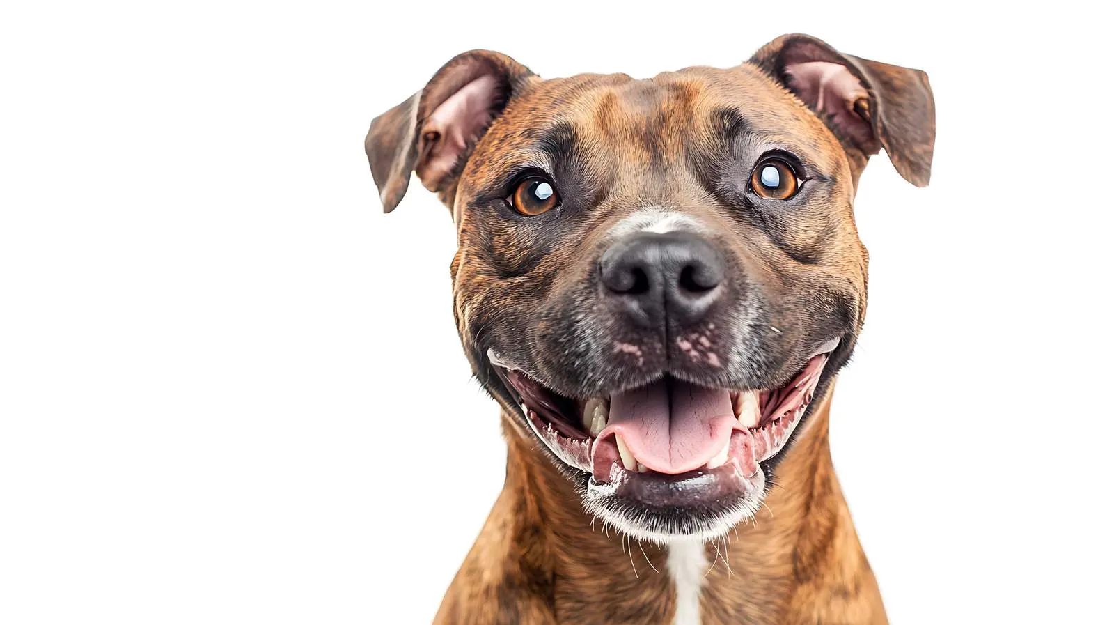 Staffordshire Terrier at Vet Reception — free download from Dotvec