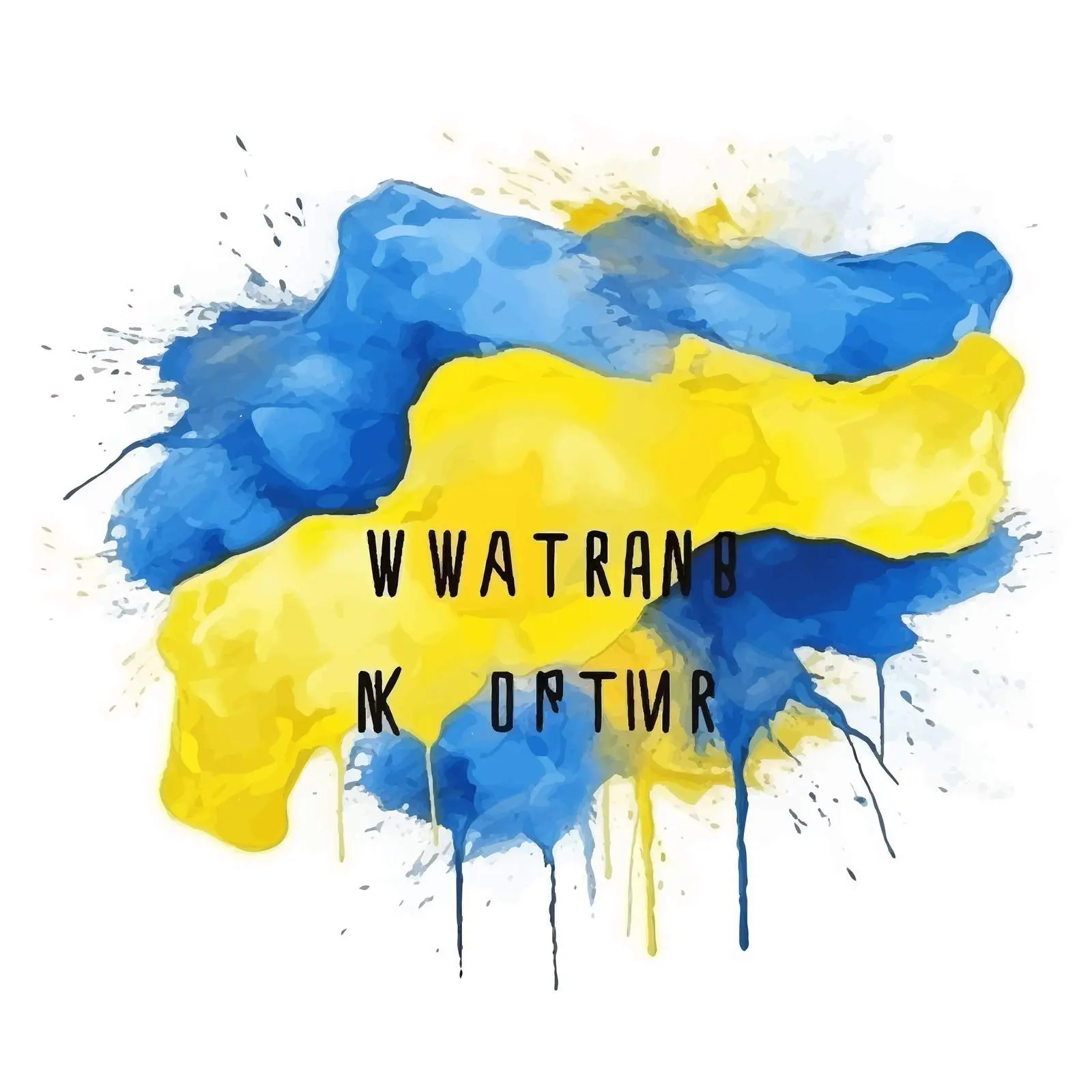 Support Ukraine Handwritten Quote Vector — free download from Dotvec