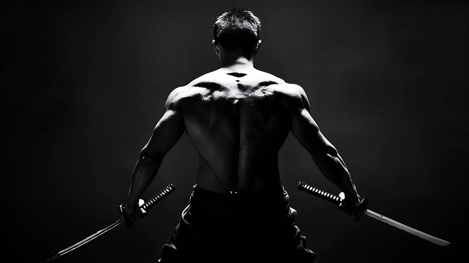 Silhouette of man resembling combat stance — free download from Dotvec