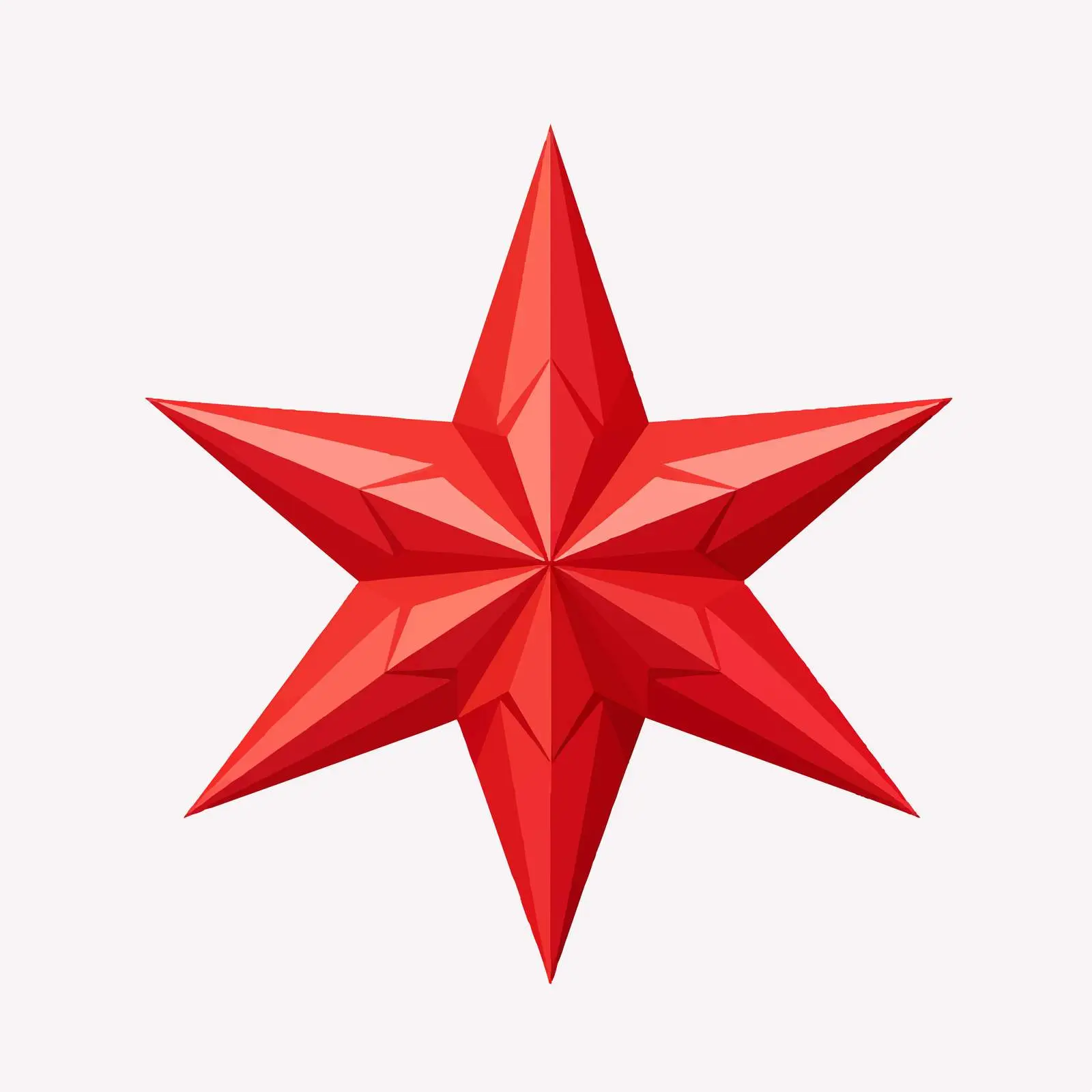 Star Line Vector Illustration on White Background — free download from Dotvec