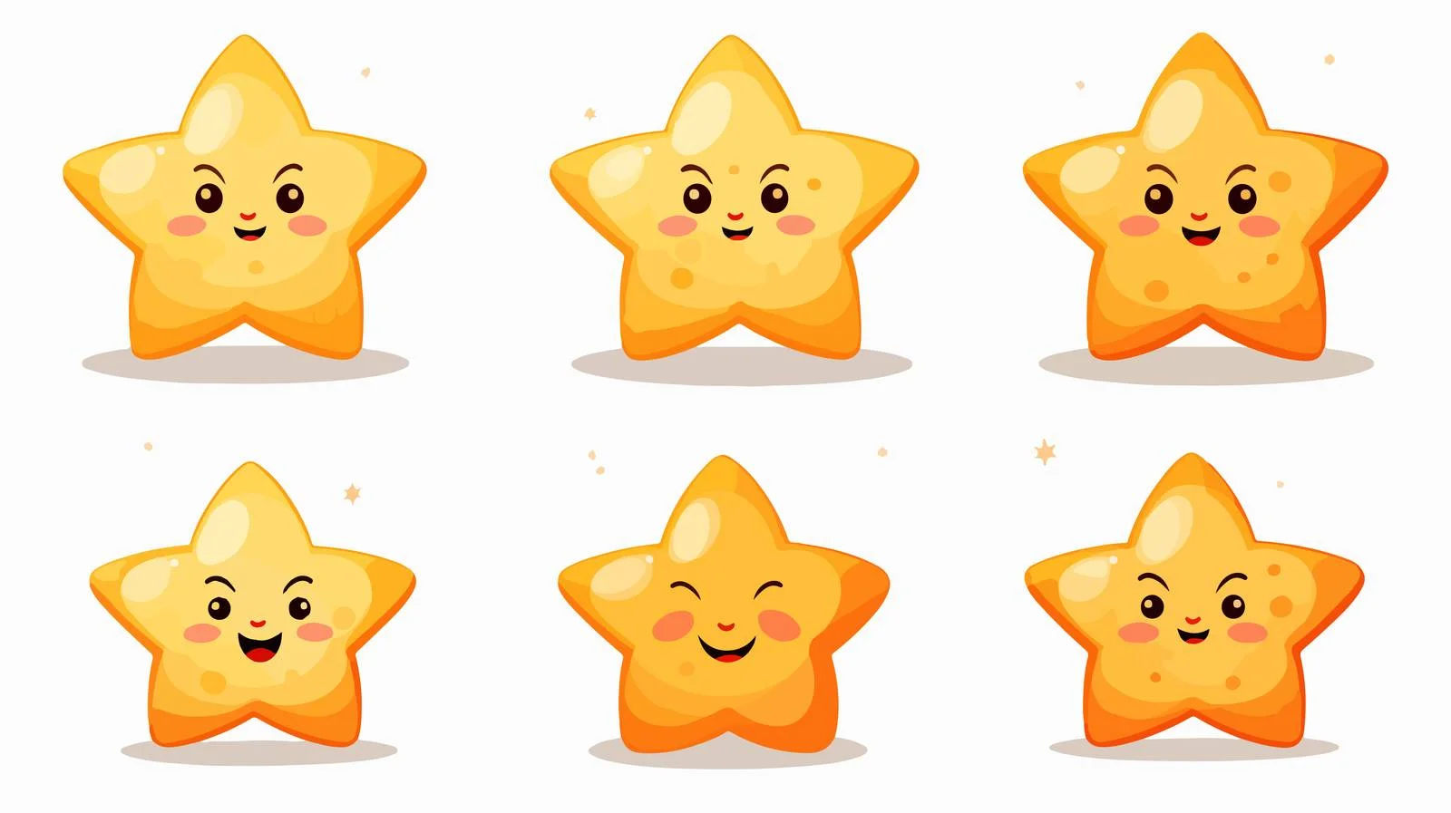 Professional Starry Cartoon Paper Design — free download from Dotvec