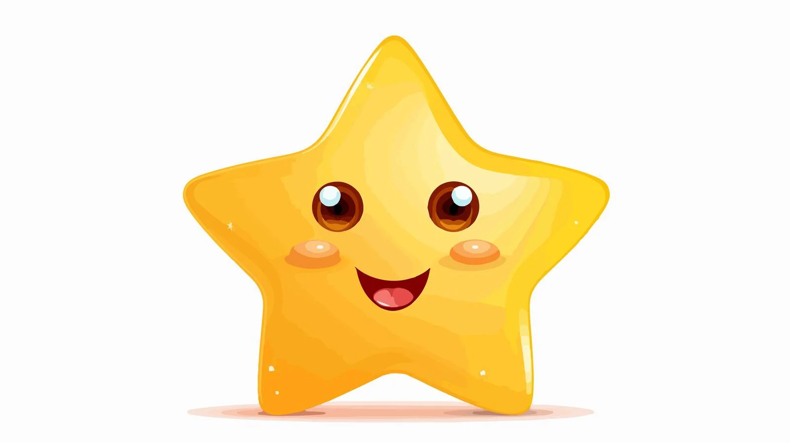Star Paper Cartoon Illustration — free download from Dotvec