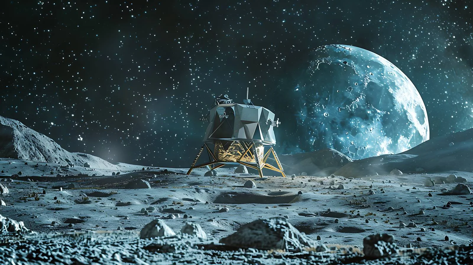 Lunar Starship Landing: Artemis Mission — free download from Dotvec