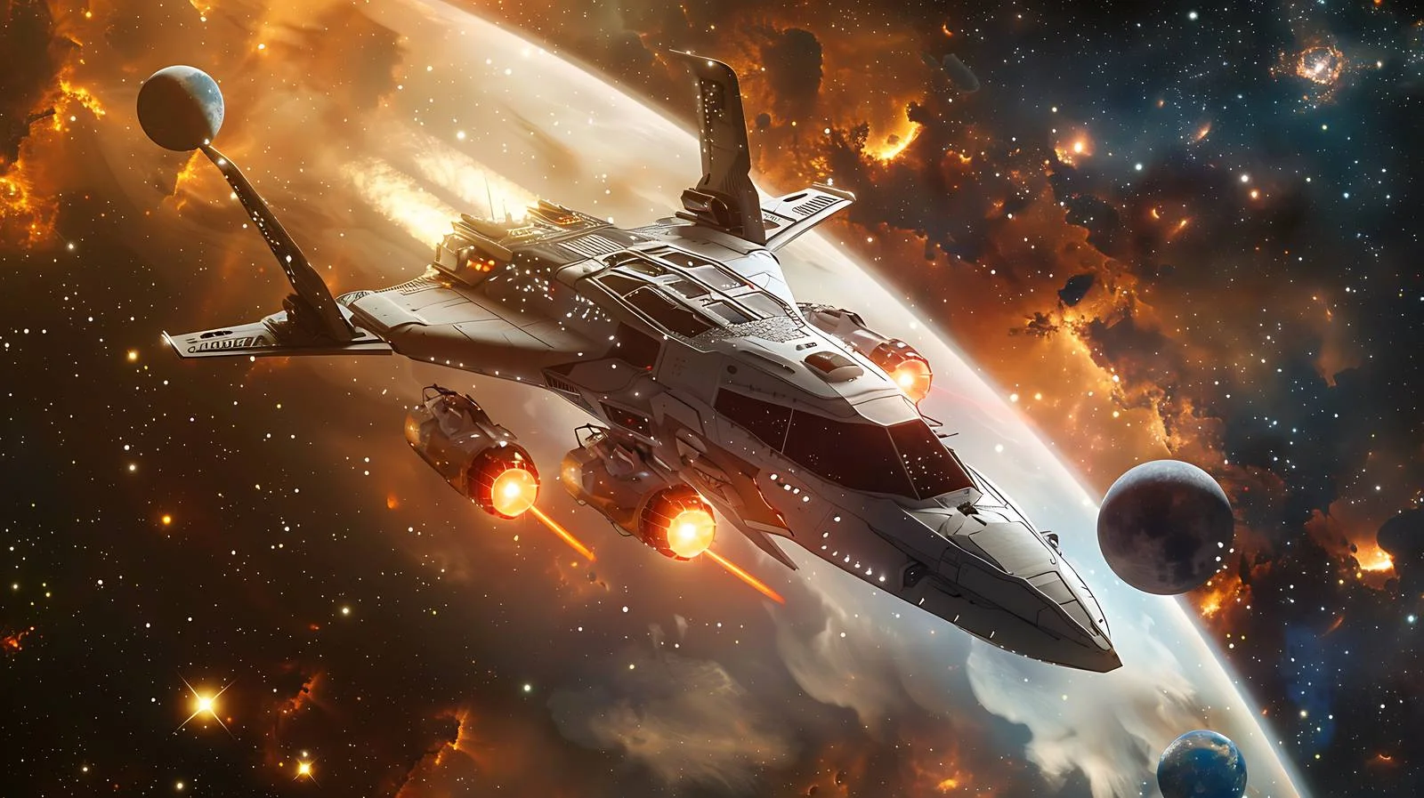 Spacecraft Mission Launch — free download from Dotvec