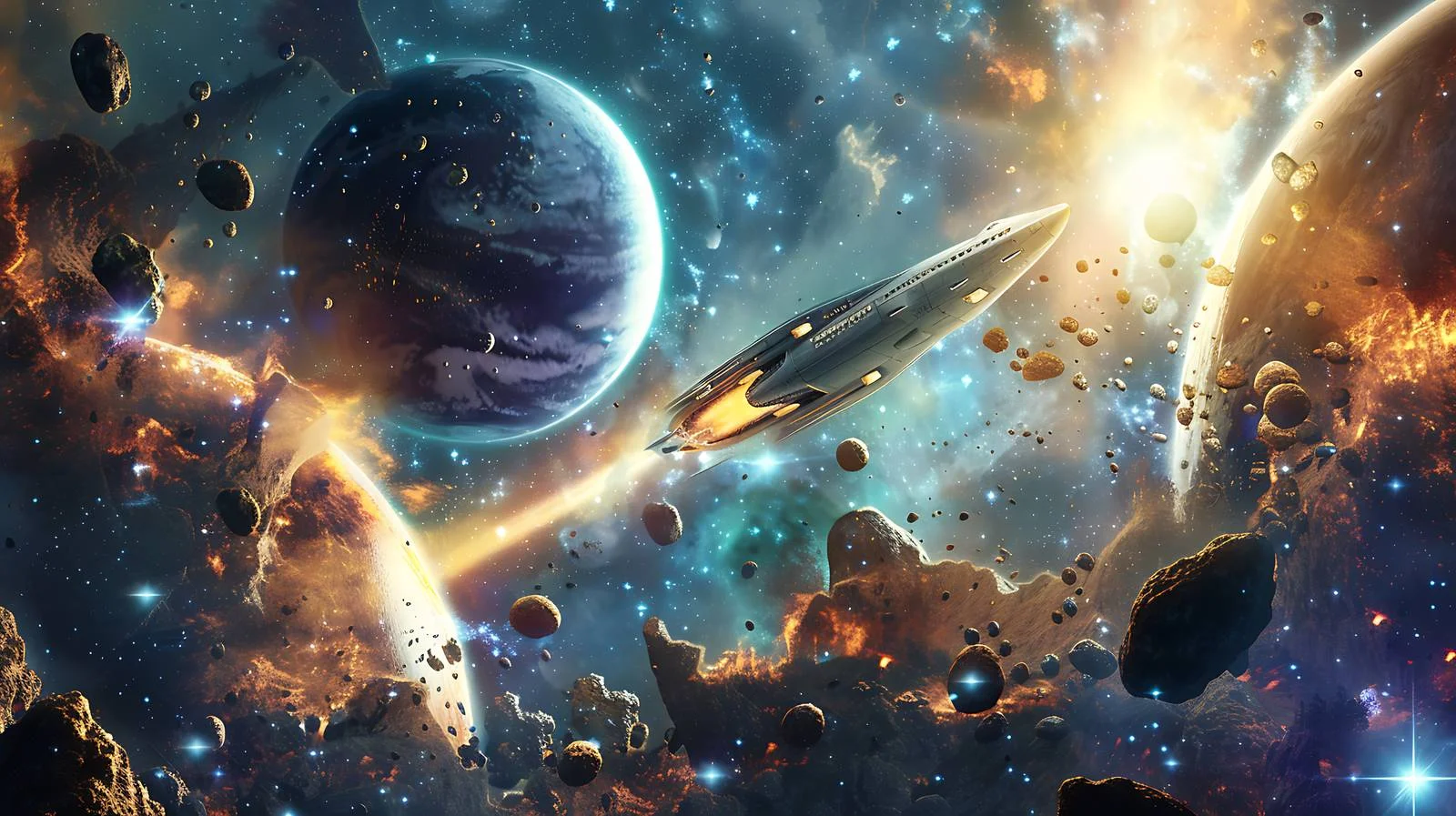 Spacecraft Mission Launch — free download from Dotvec