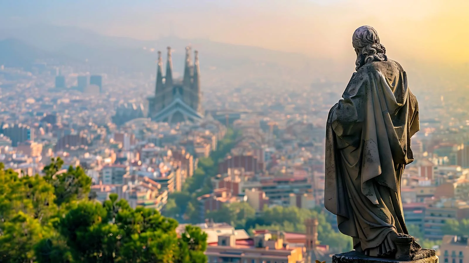 Apostle Monument in Barcelona — free download from Dotvec