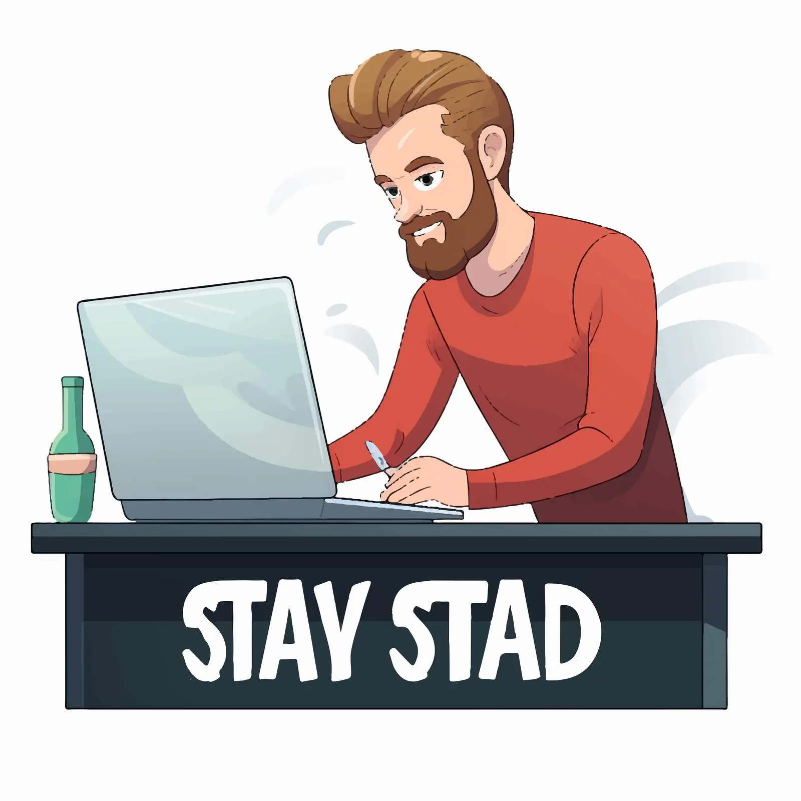 Stay Safe: Cartoon Girl Washing Hands — free download from Dotvec