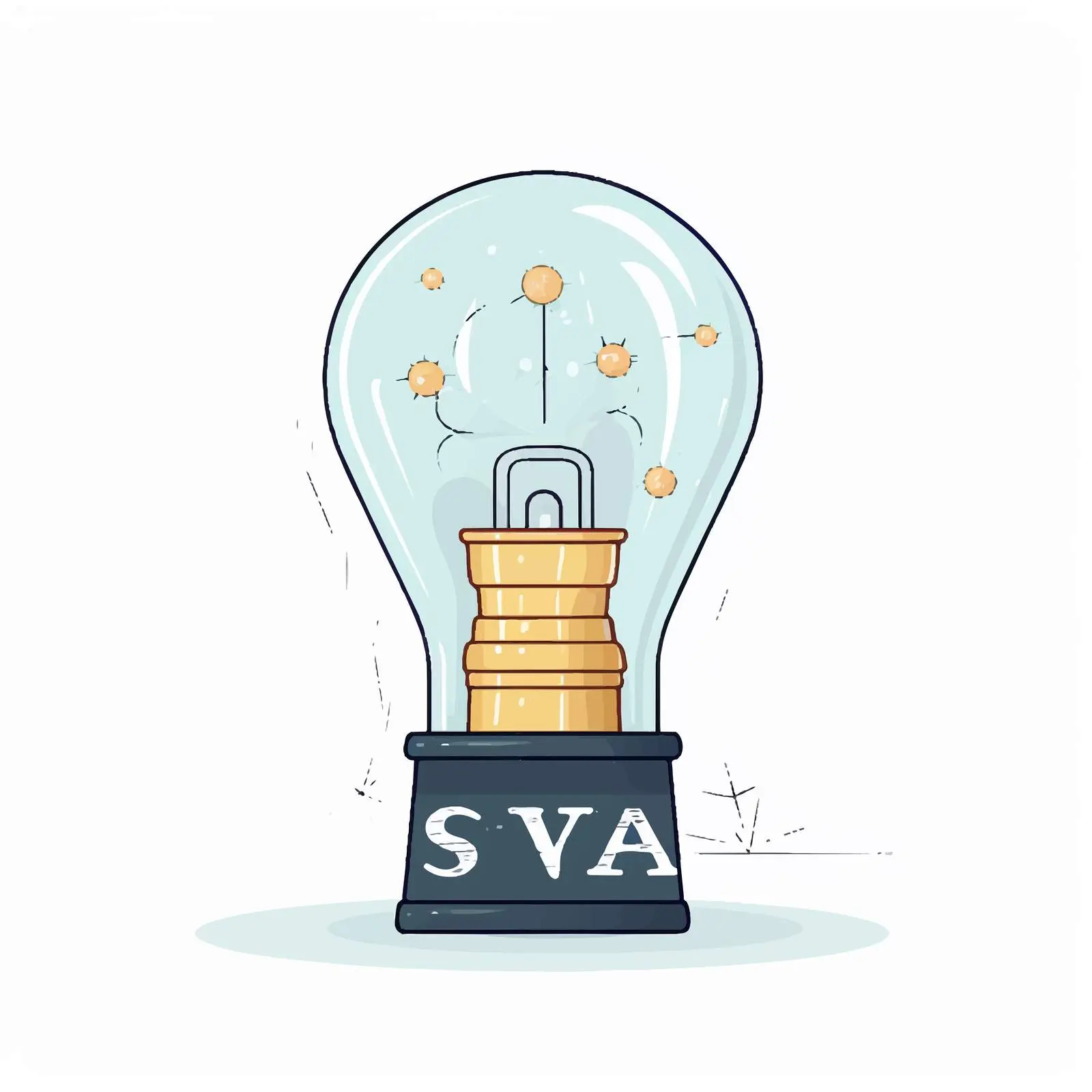 Stay Covid Safe Cartoon Style Design – free virus awareness image from Dotvec