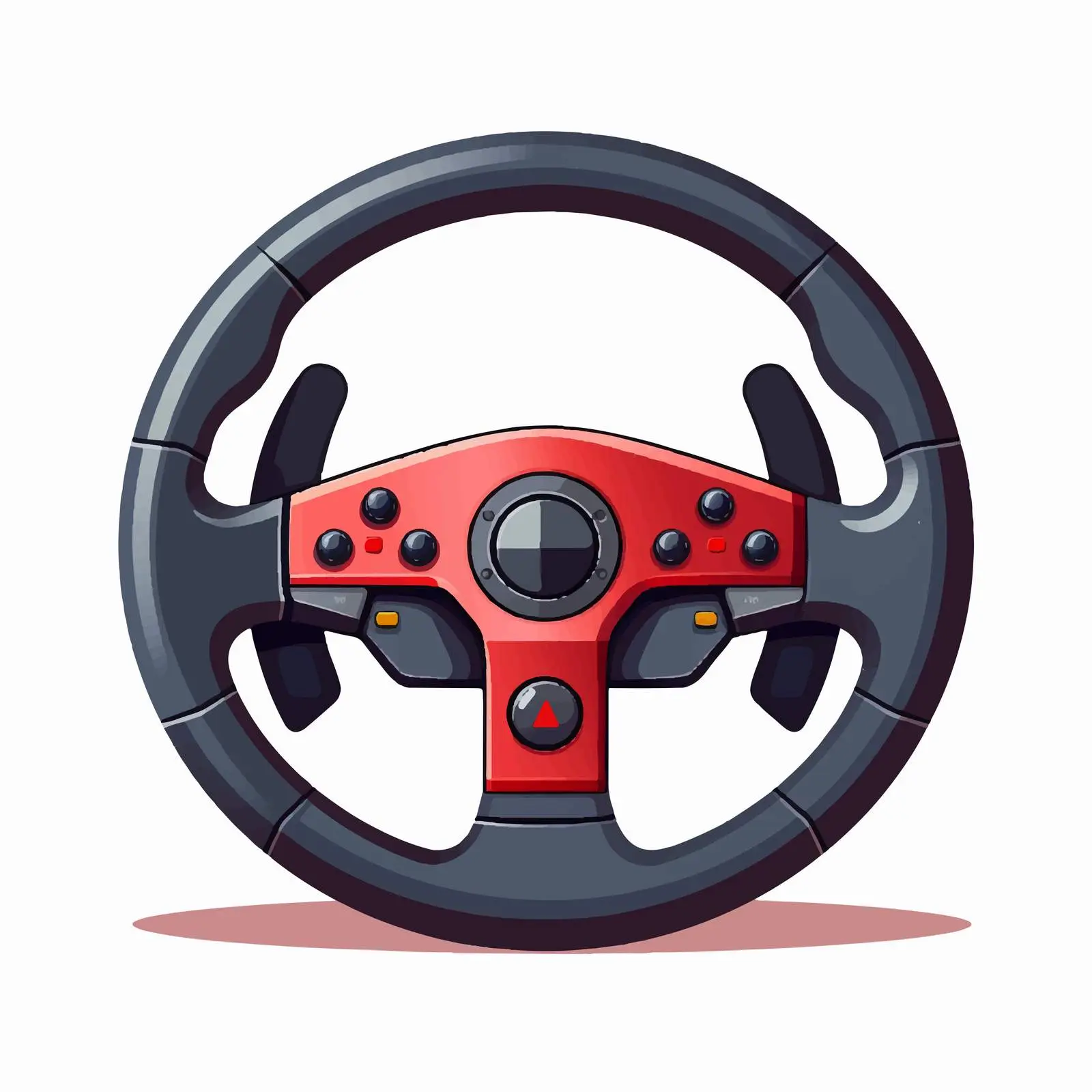 Steering Wheel and Joystick for Racing Games — free download from Dotvec
