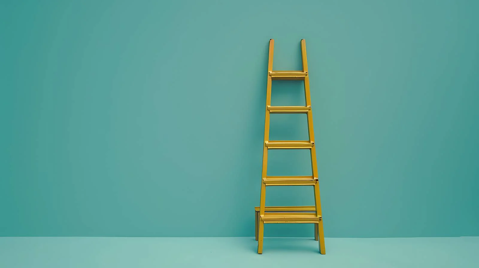 Success Stepladder on Blue Background — free download from Dotvec