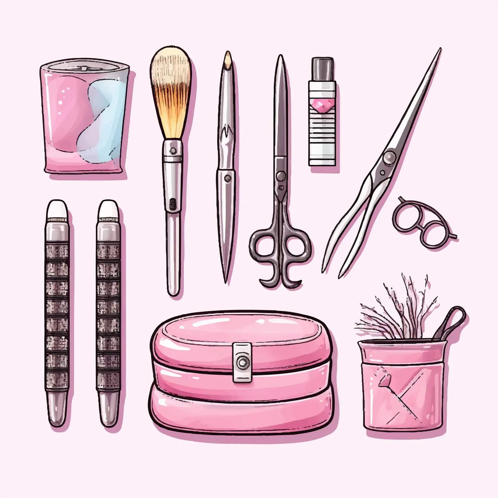 Sterilization Process for Manicure Tools and Accessories — free download from Dotvec