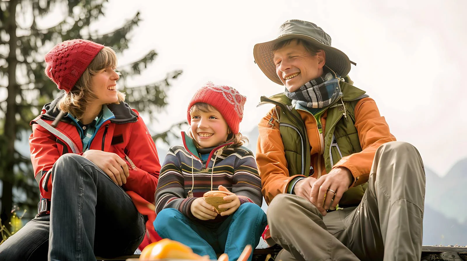 Family Snacking in Filzmoos, Salzburg — free download from Dotvec