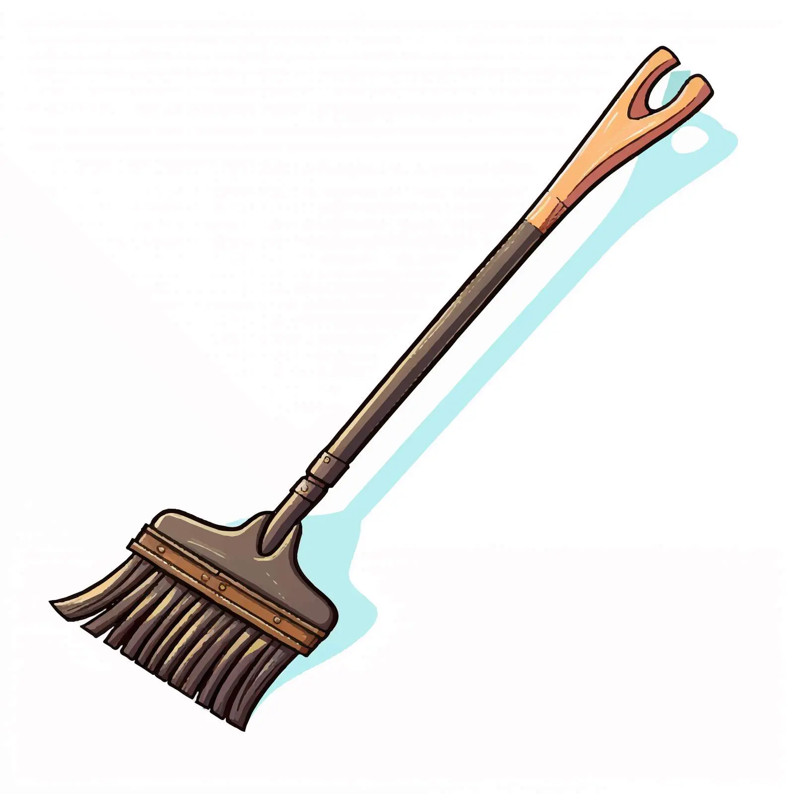 Cartoon Gardening Tool Rake Vector Illustration — free download from Dotvec