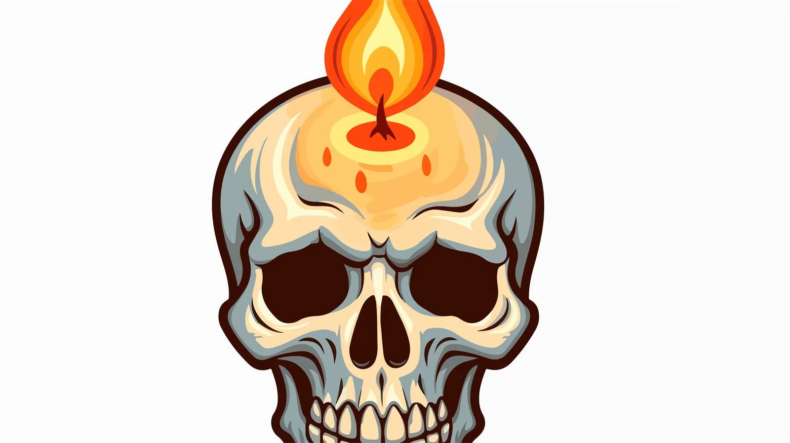 Spooky Halloween Sticker — free download from Dotvec