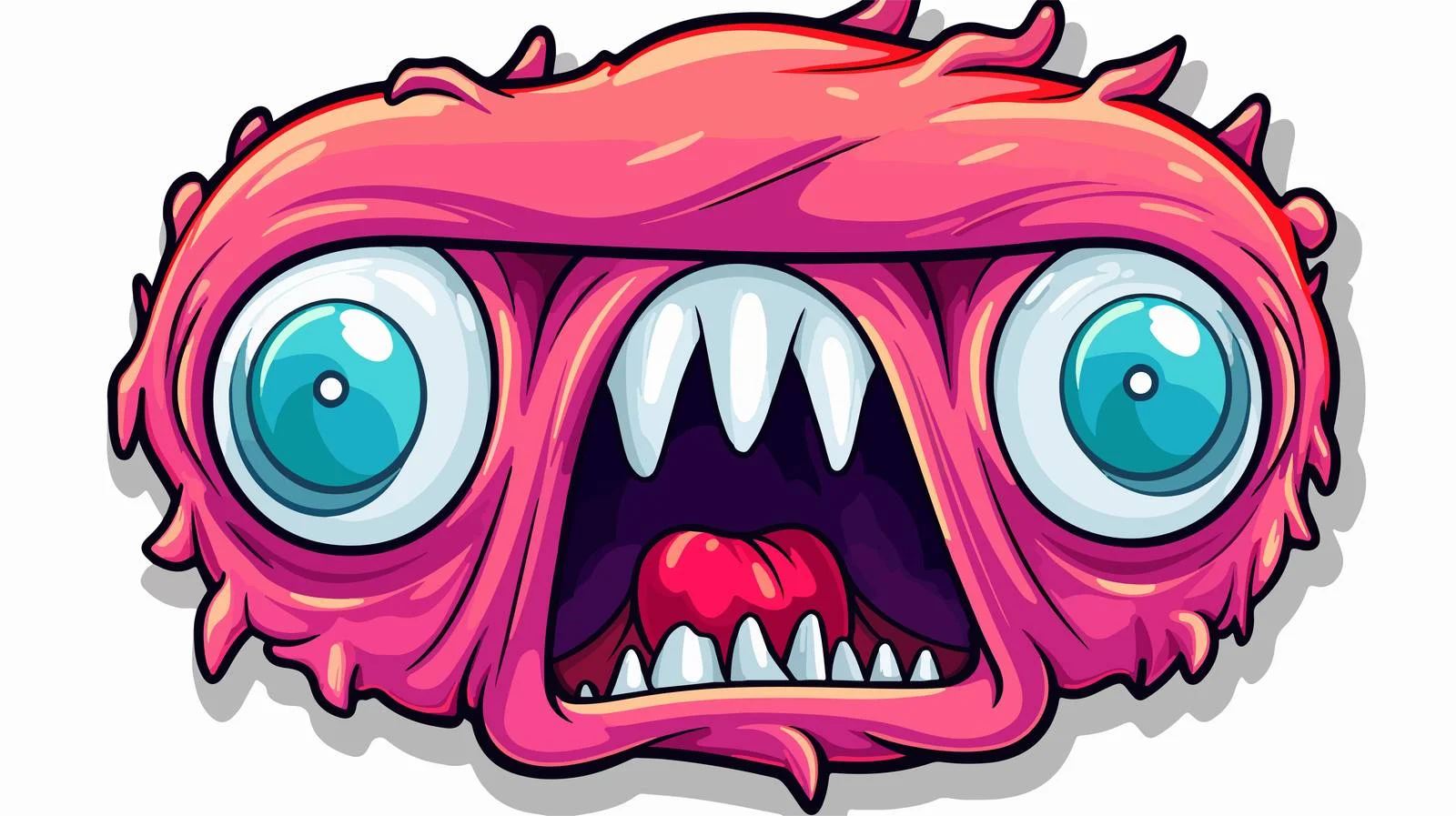 Cartoon Burp Sticker — free download from Dotvec