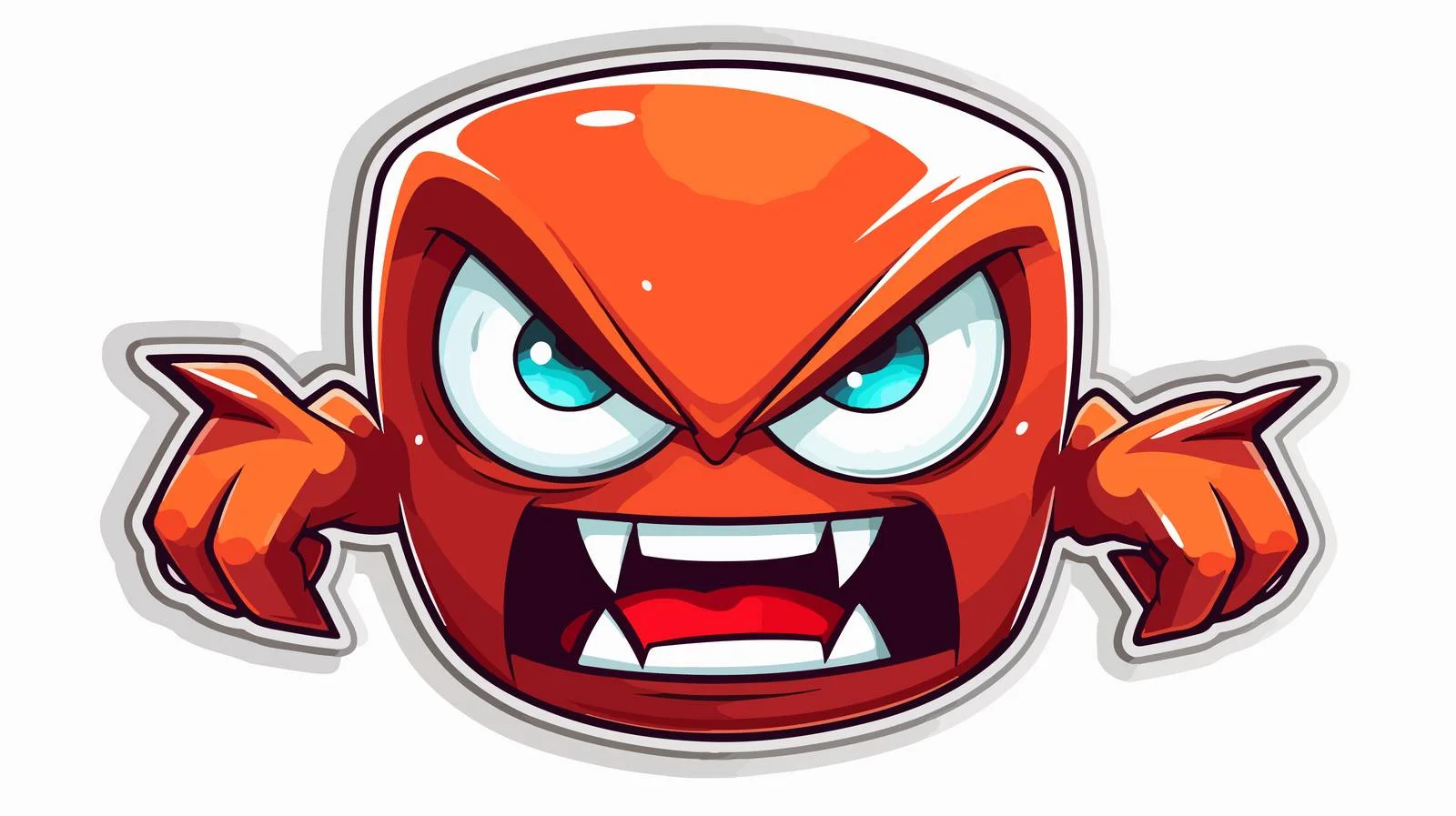 Cartoon Magnet Sticker Illustration — free download from Dotvec
