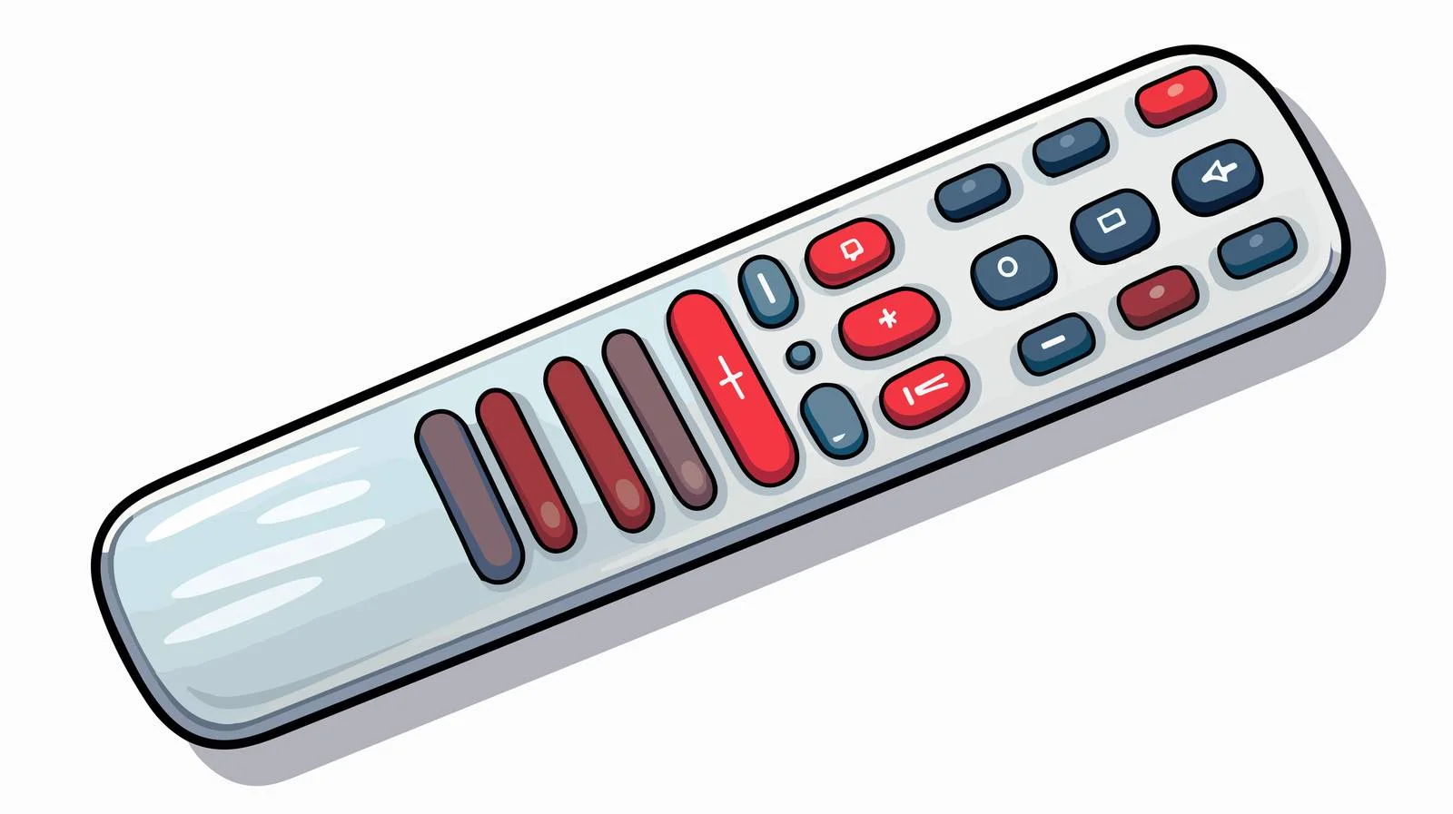 Cartoon Remote Control Sticker Vector Car — free download from Dotvec