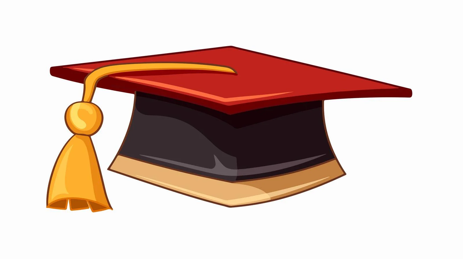 Graduation Diploma Cute Cartoon Sticker — free download from Dotvec