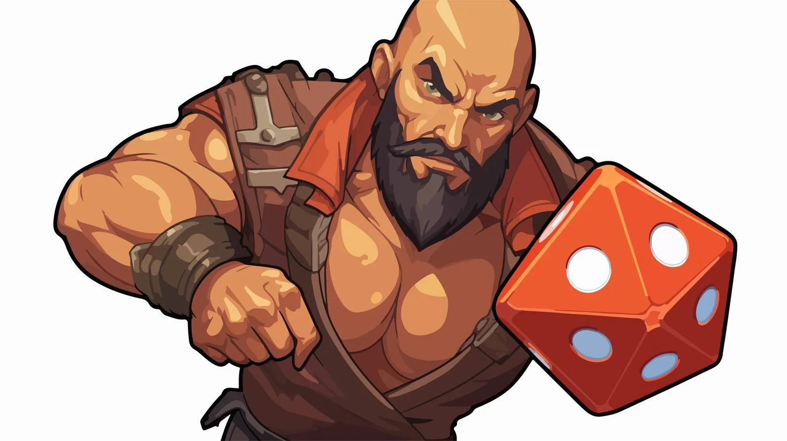 Heroic Fighter Sticker — free download from Dotvec