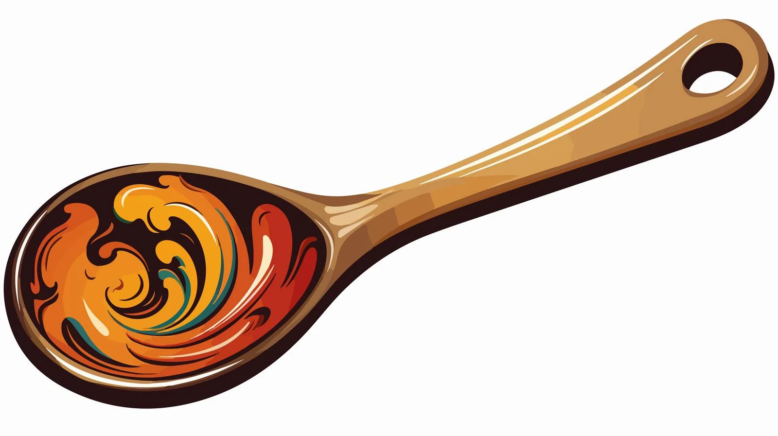 Tattoo Style Gravy Ladle Sticker — free download from Dotvec