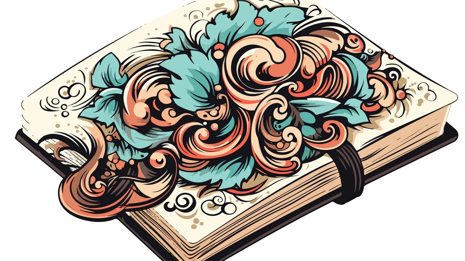 Tattoo Style Sticker Notebook — free download from Dotvec