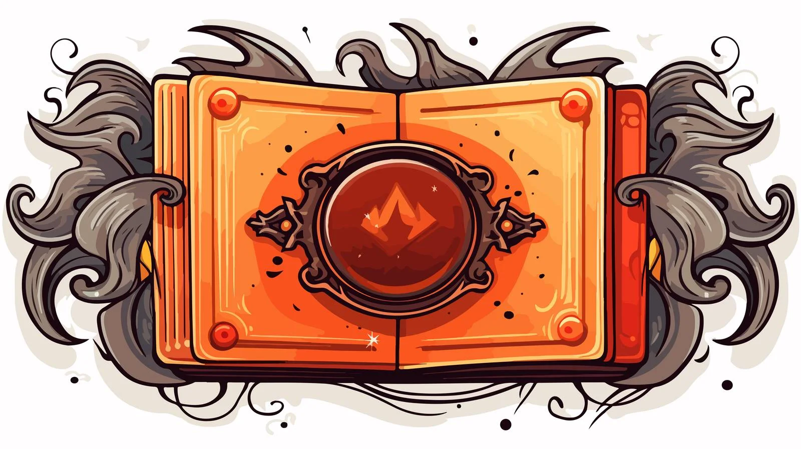 Tattoo Style Notebook Sticker — free download from Dotvec