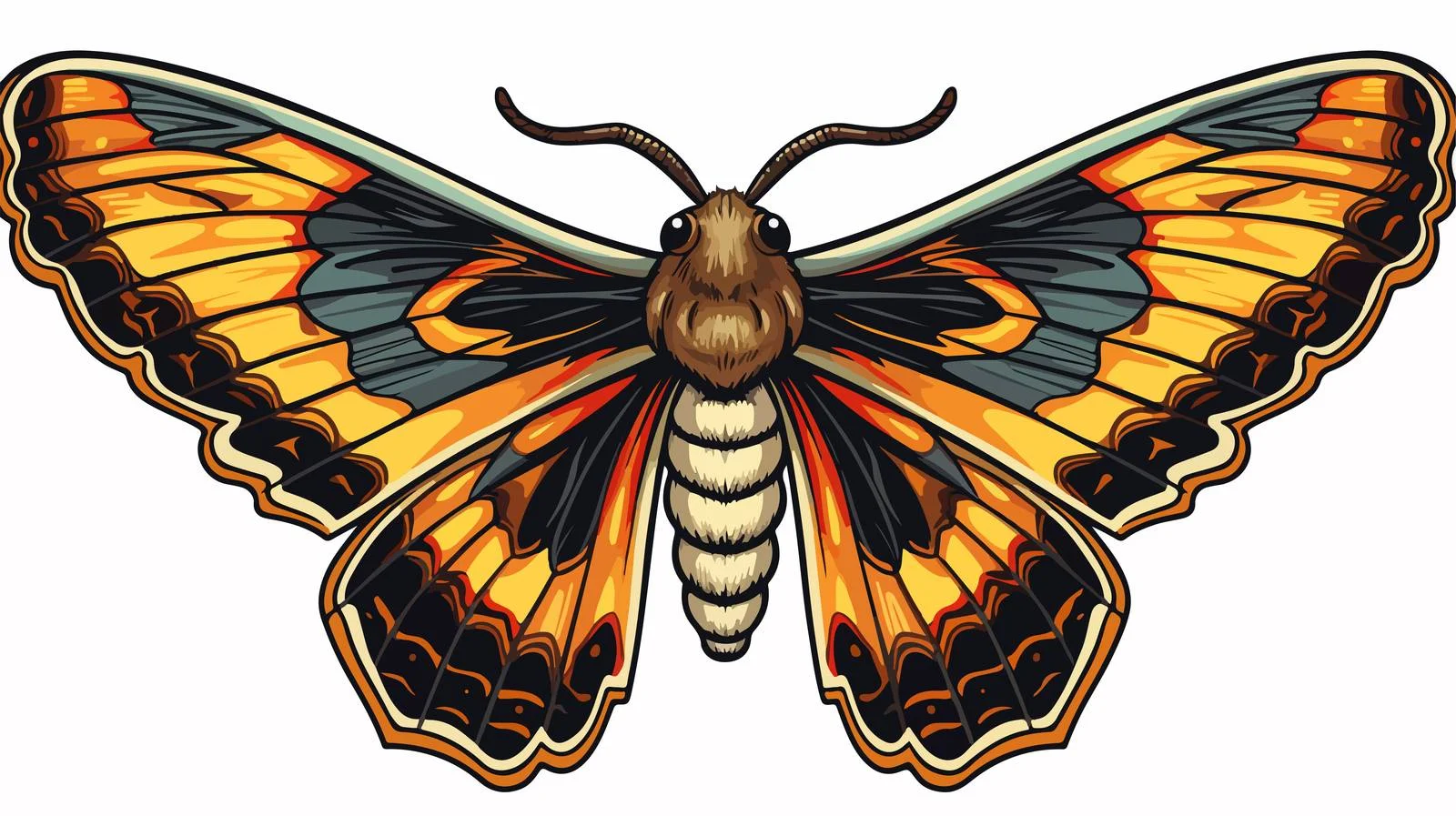 Traditional Style Deaths Tattoo Sticker — free download from Dotvec