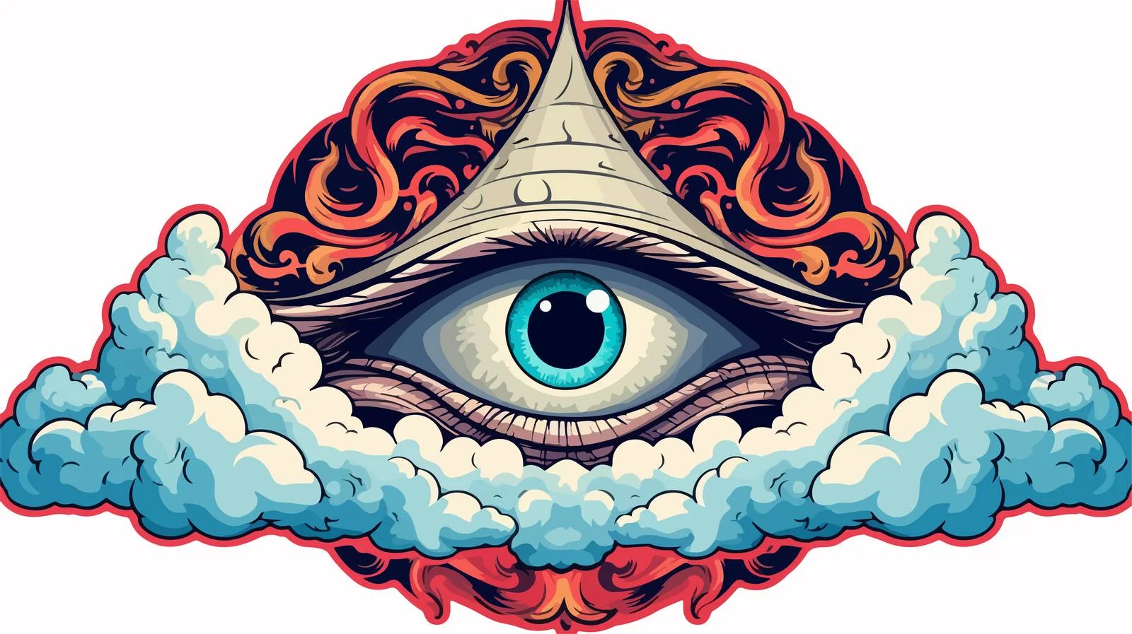 Traditional Style Tattoo Sticker — free download from Dotvec