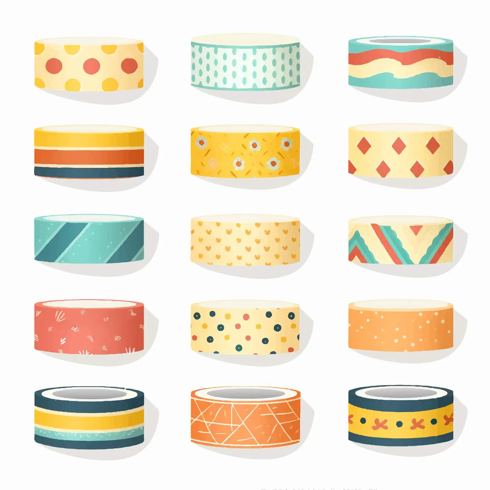 Adhesive Tape Packs and Sticky Strips Vectors — free download from Dotvec
