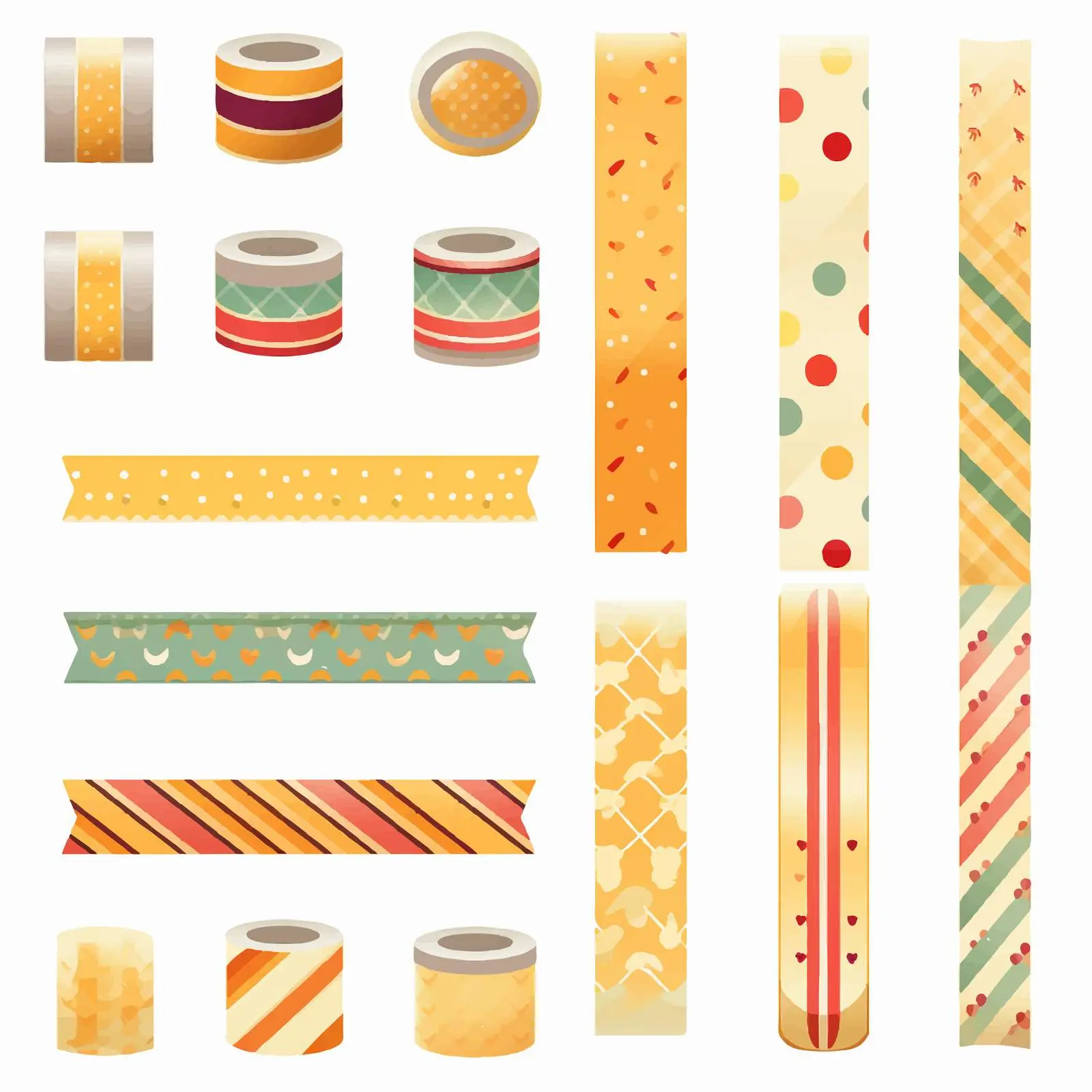 Adhesive Tape Sticky Strips and Glue Ribbons — free download from Dotvec