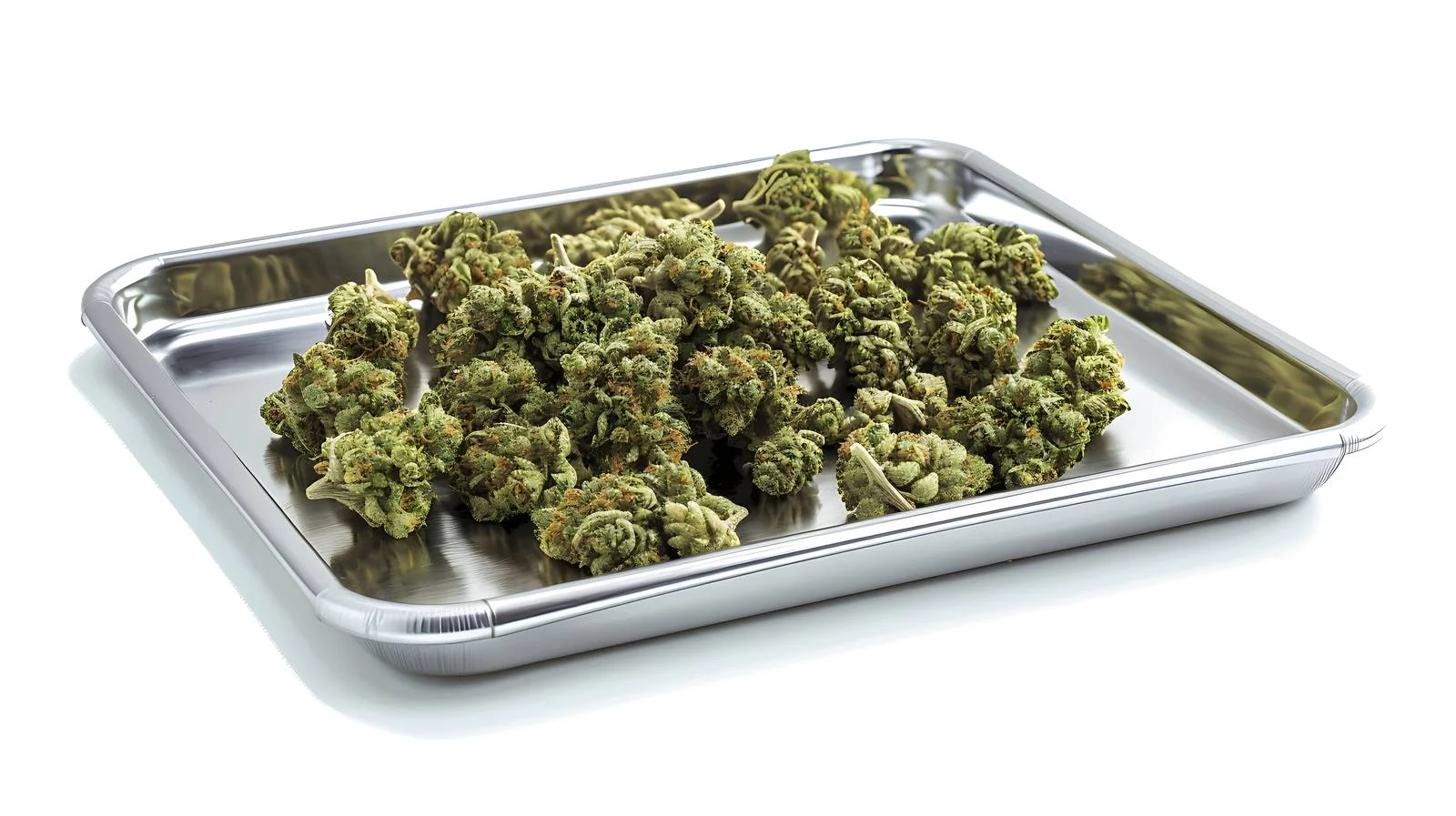 Exquisite Pure Kush Cannabis on Rolling Tray — free download from Dotvec