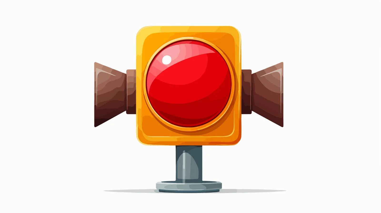 High-Quality Cartoon Stop Sign — free download from Dotvec